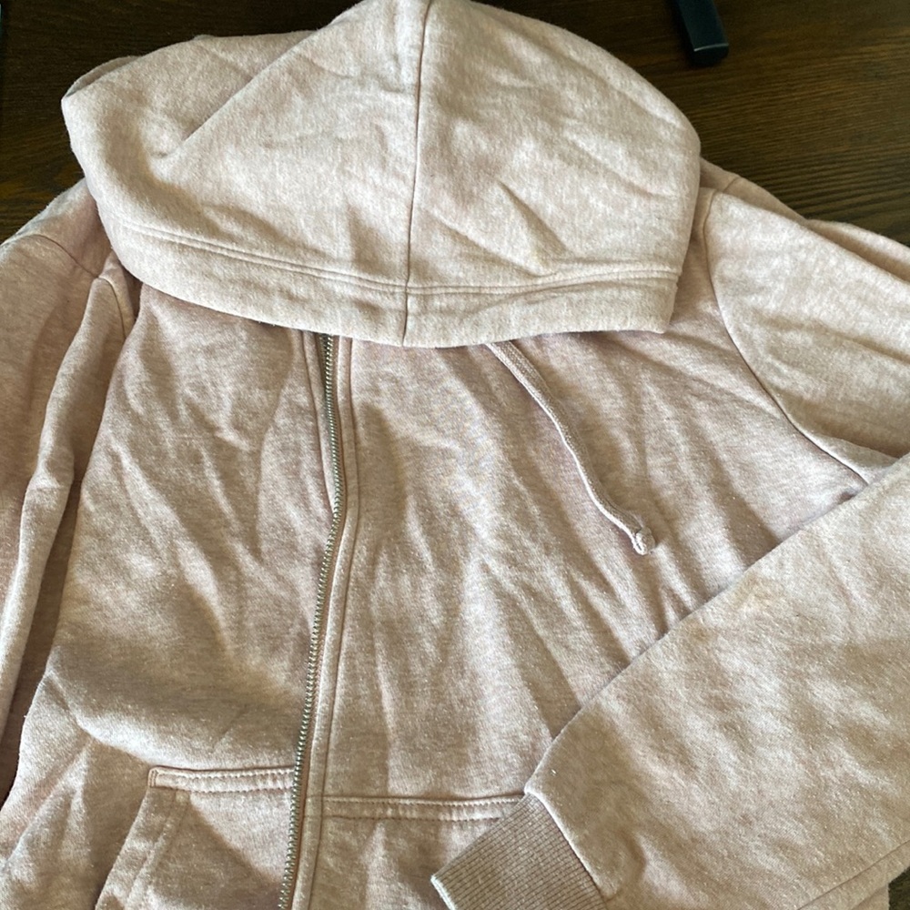 Soft pink hoodie